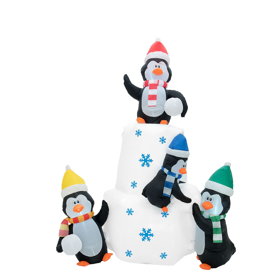 Christmas decoration penguins inflatable