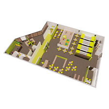Esempio di applicazione Intusonic struttura ricreativa