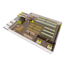 Esempio di applicazione Intusonic magazzino