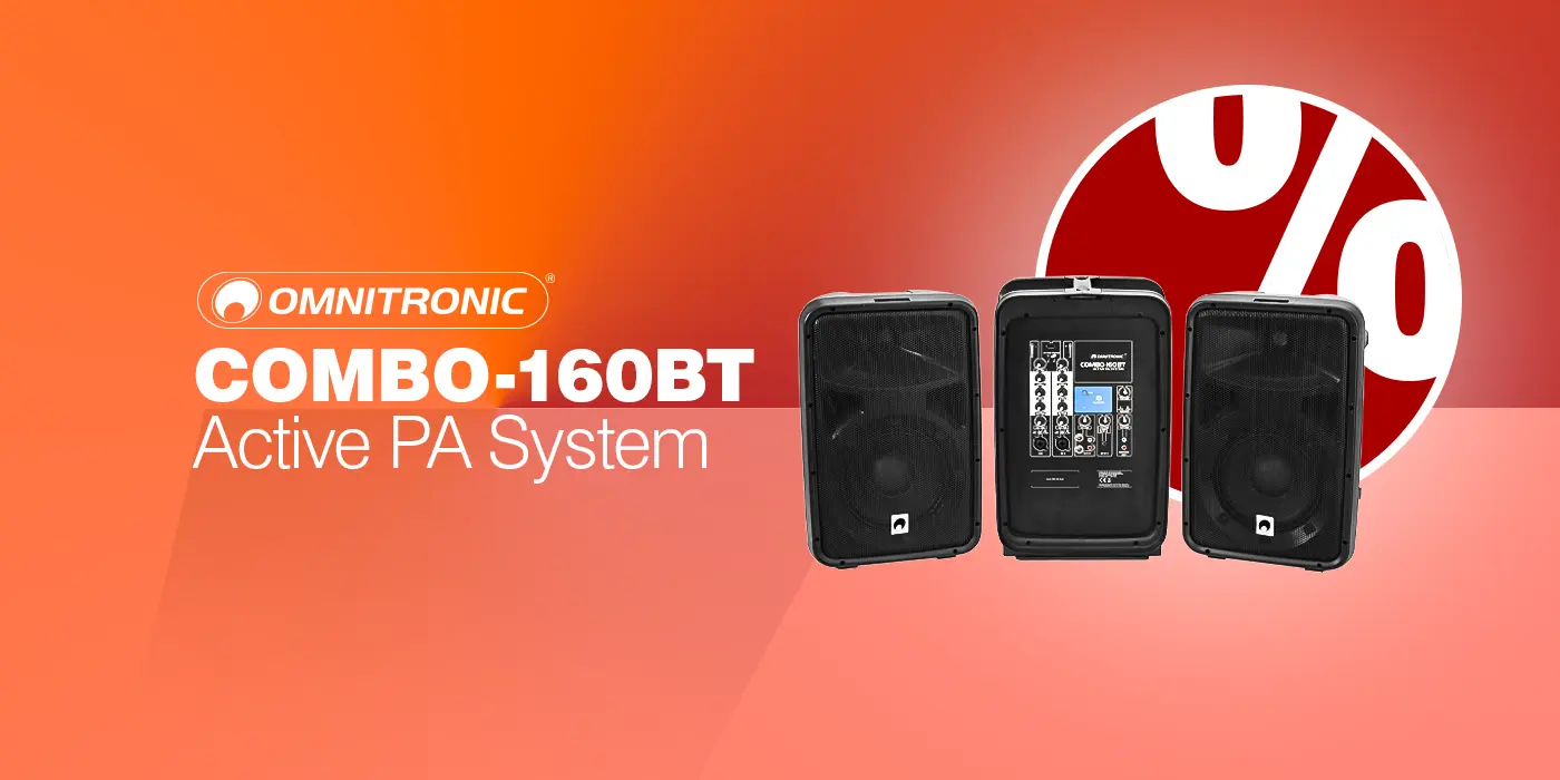 EUROLITE COMBO-160BT Aktiv-PA-System