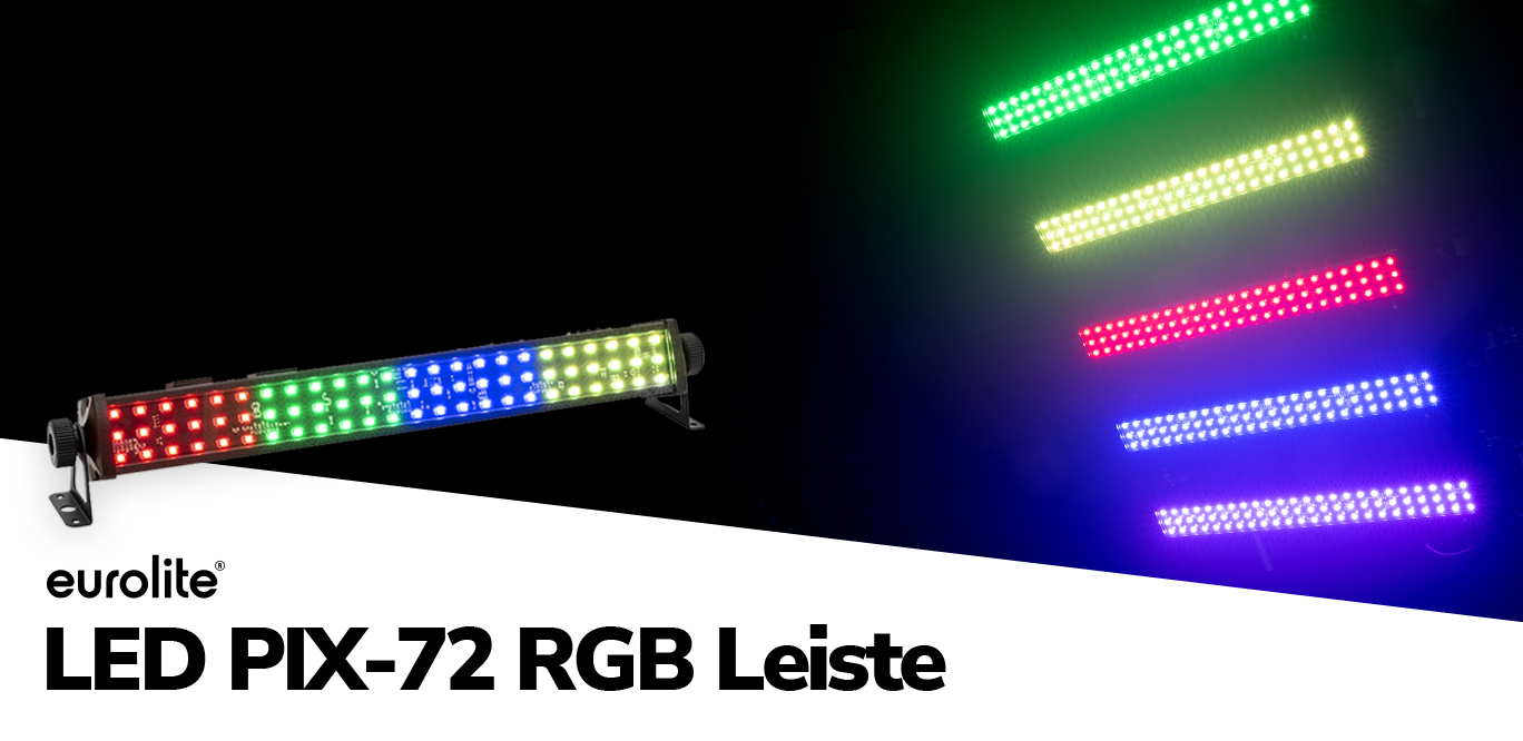 EUROLITE LED PIX-72 RGB Leiste Titelbild